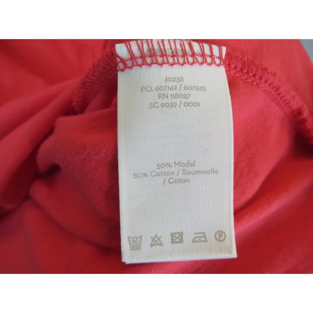 Boden Womens Shirt 8 Pink Knit Pullover Peasant Bellsleeve Boho Crochet Festival